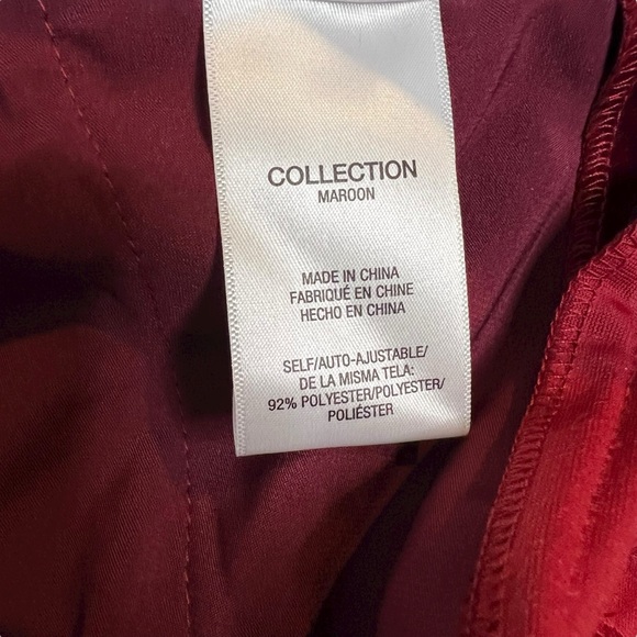 Favorite Daughter The Amore Pant Women’s Red Velvet Maroon Size 4 NWT - Picture 10 of 11